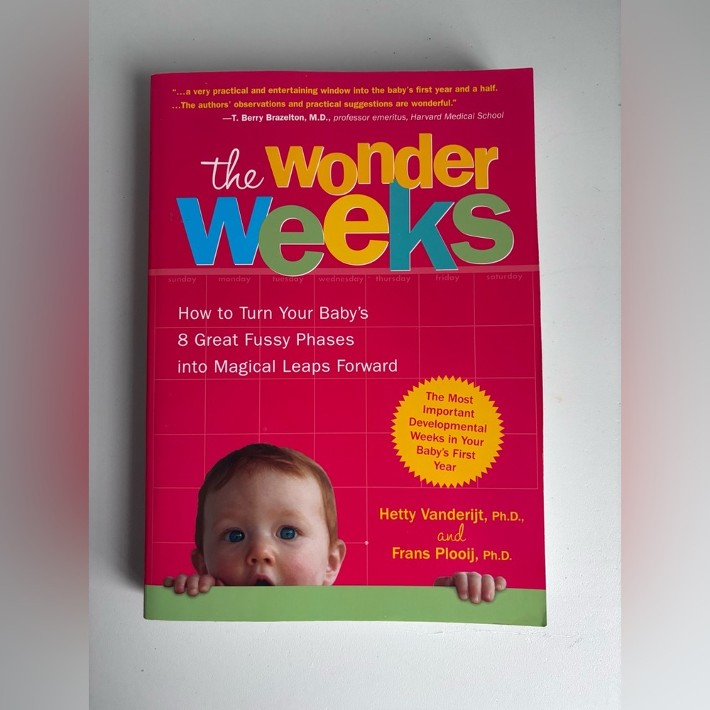 Wonder Weeks Baby Great Fussy Phases into Magical Leaps Forward Vanderijt Book